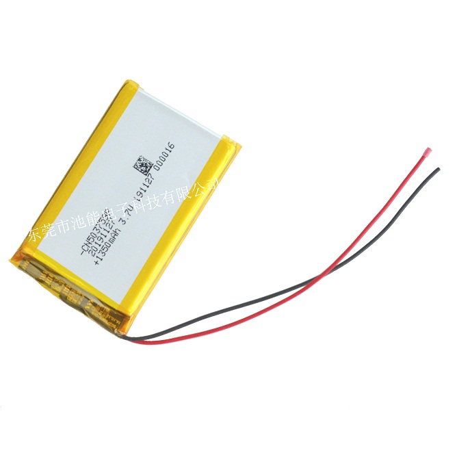 503759 3.7V1350mAh車(chē)載GPS報(bào)警器鋰電池